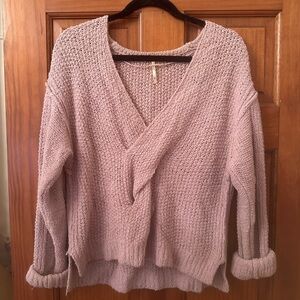 Cozy Lavender Knit Sweater